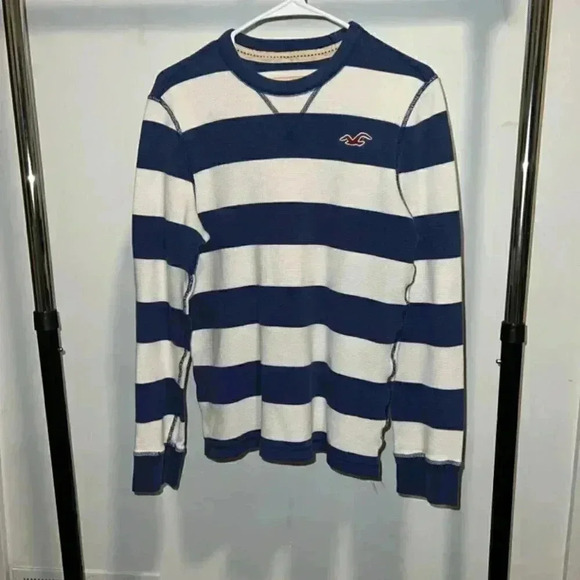 Hollister Long Sleeve Crew Neck Shirt A6 - Picture 1 of 3